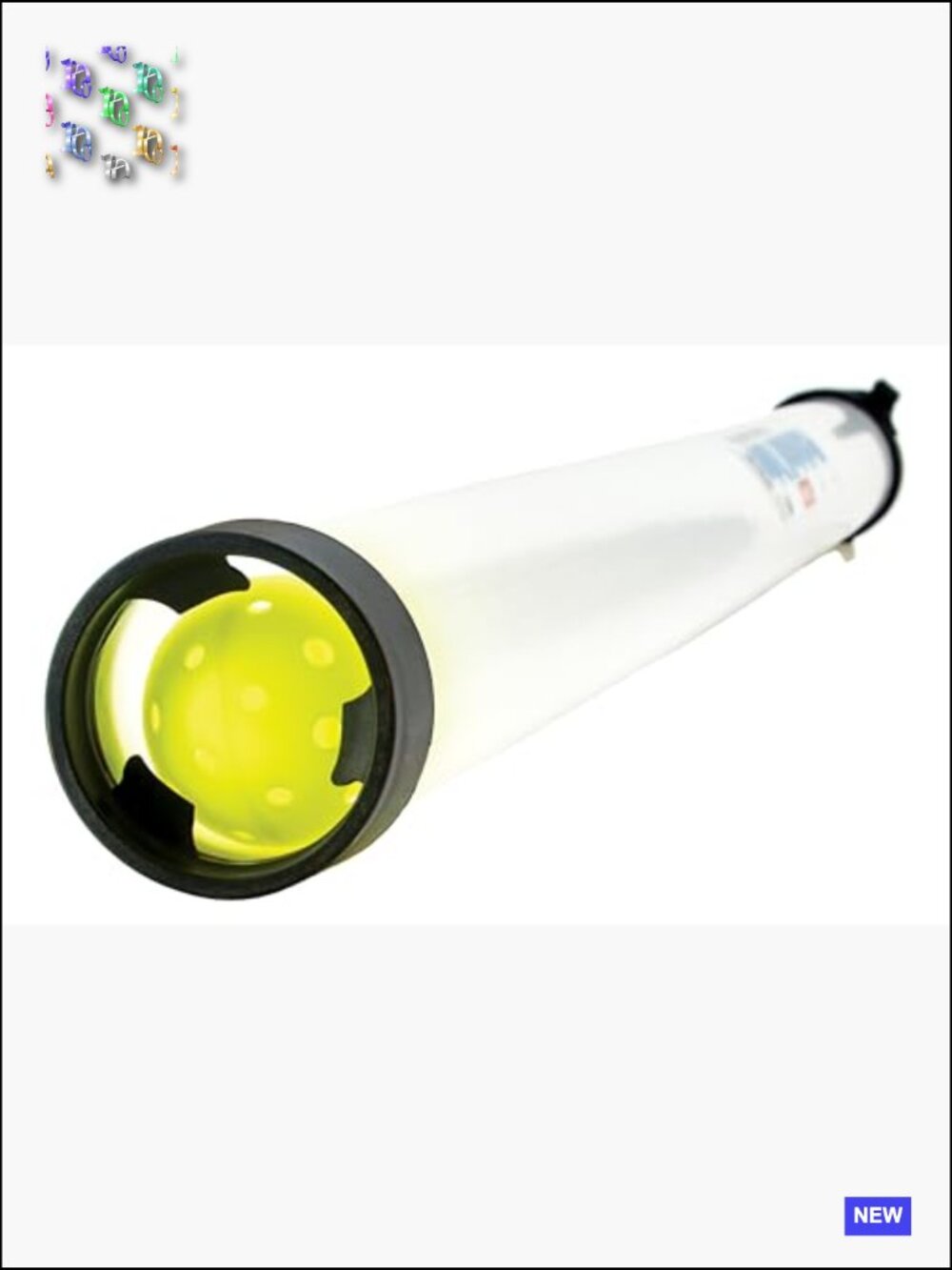 Pickleball Pickup Tube Holds 17 Balls Effortless No Bending Required - Picture 5 of 6